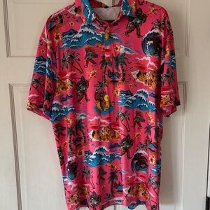 Tropical Pink Men's Shirt